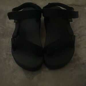 Kids Tevas platform 12  like new platform
